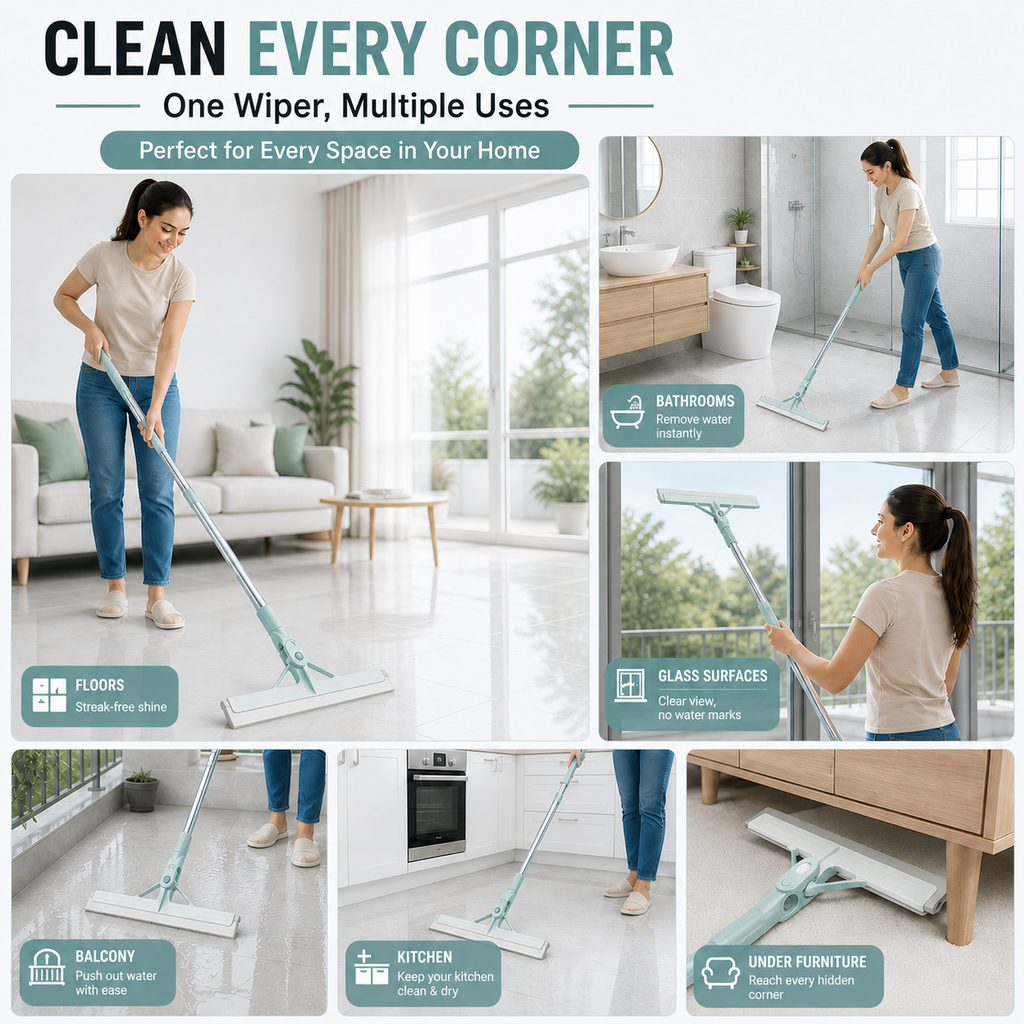 1-Swipe Water & Dust Cleaner