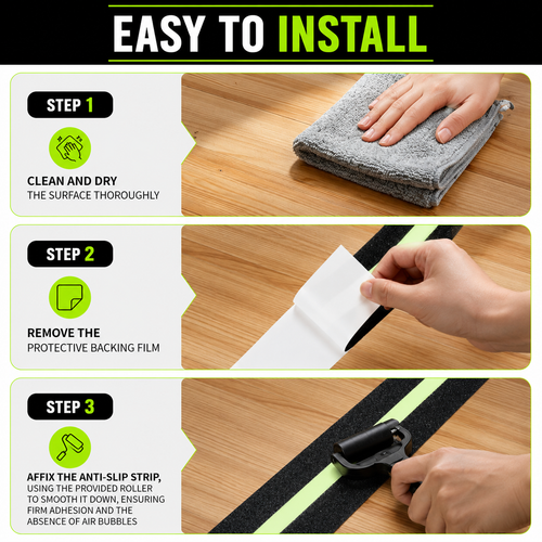 Anti Slip Glow Tape (5 Mtr)  Buy1 Get 1 Free