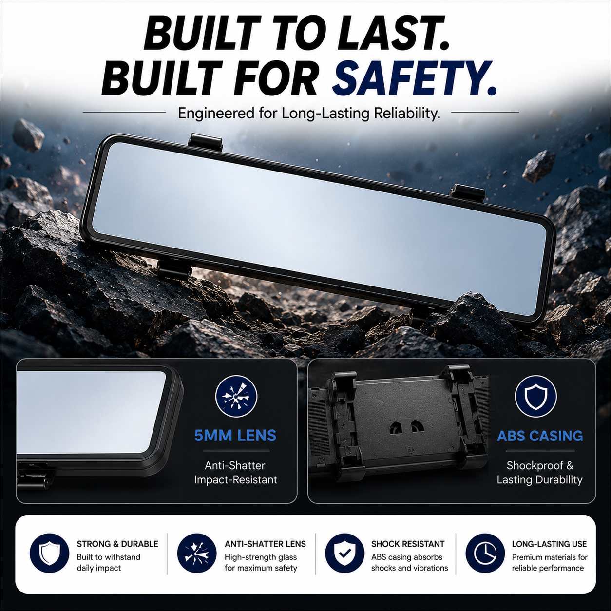 Broad Sight Mirror