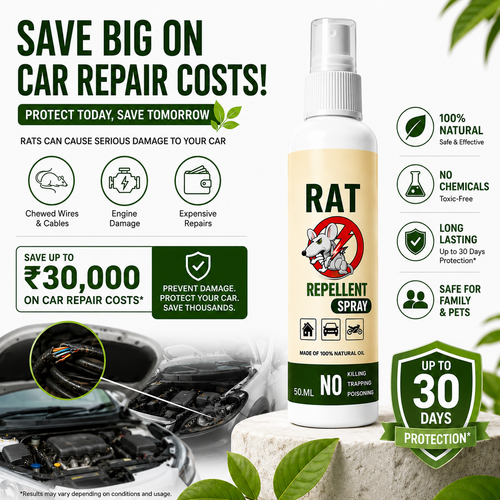 Eco Friendly Rat Repellent Spray BUY 1 GET 2 FREE